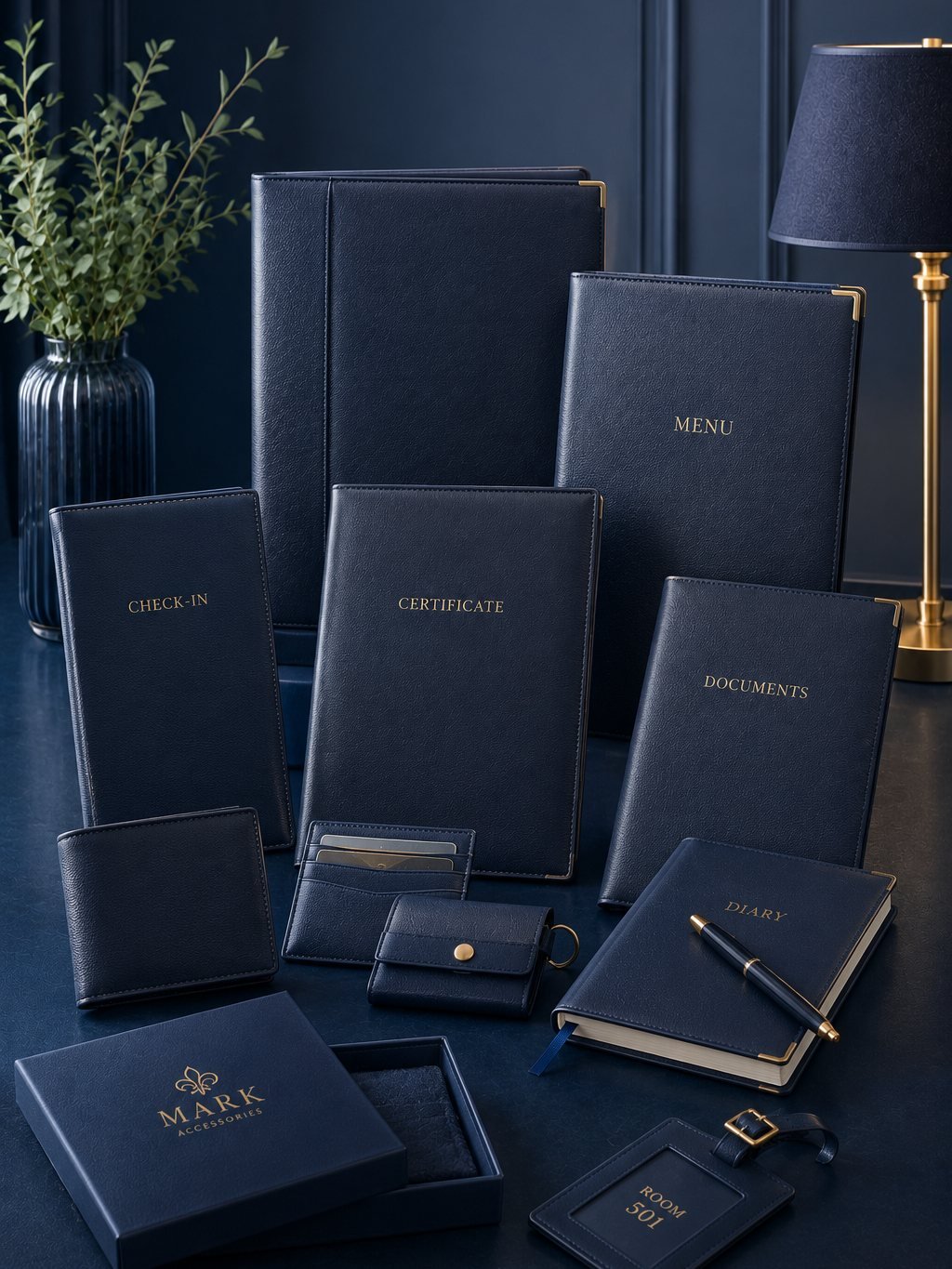 Leather & PU Products — MARK hotel accessories, UAE