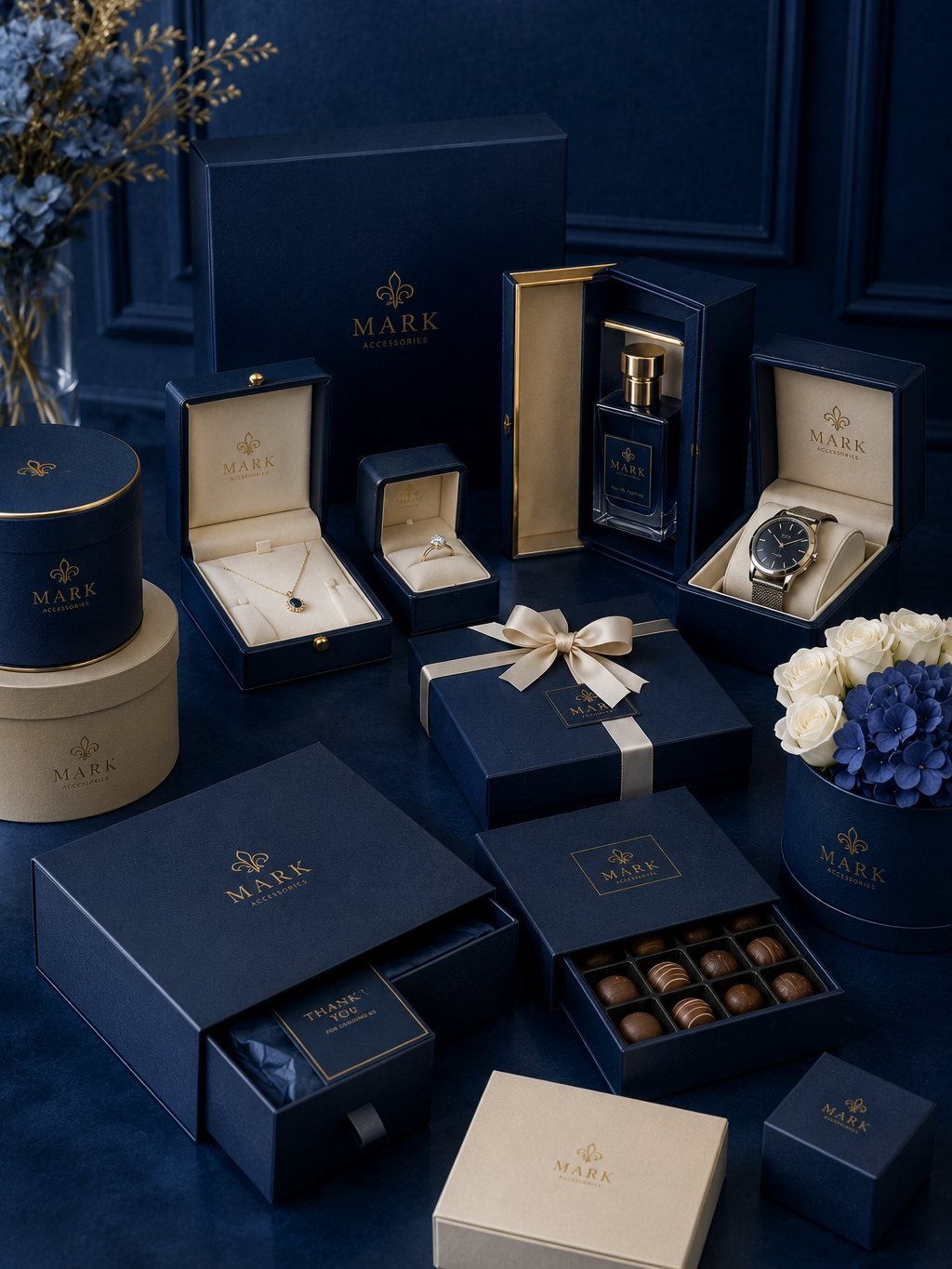 Packaging & Gift Boxes — MARK hotel accessories, Ajman UAE
