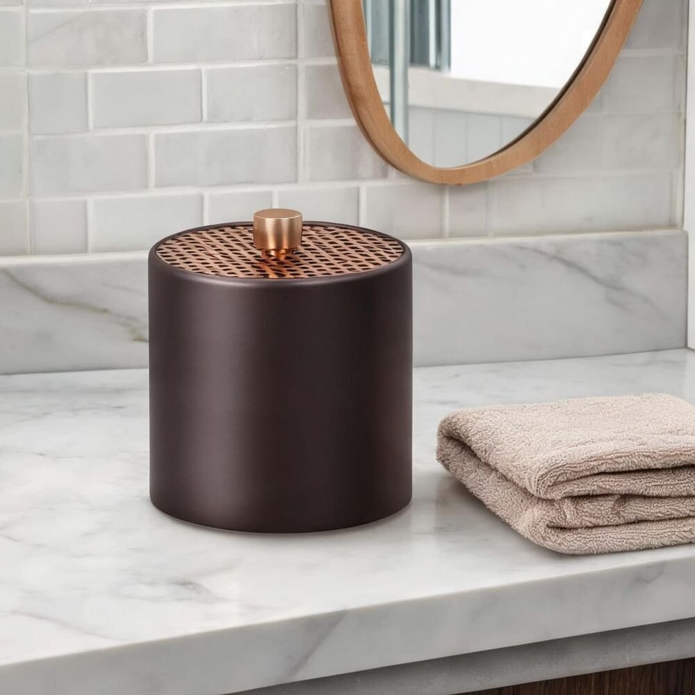 Bronze Cotton Canister — MARK hotel accessories, Ajman UAE