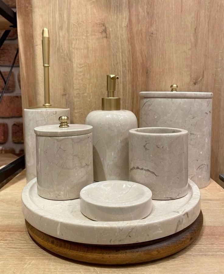 Stone Vanity Set — MARK hotel accessories, Ajman UAE
