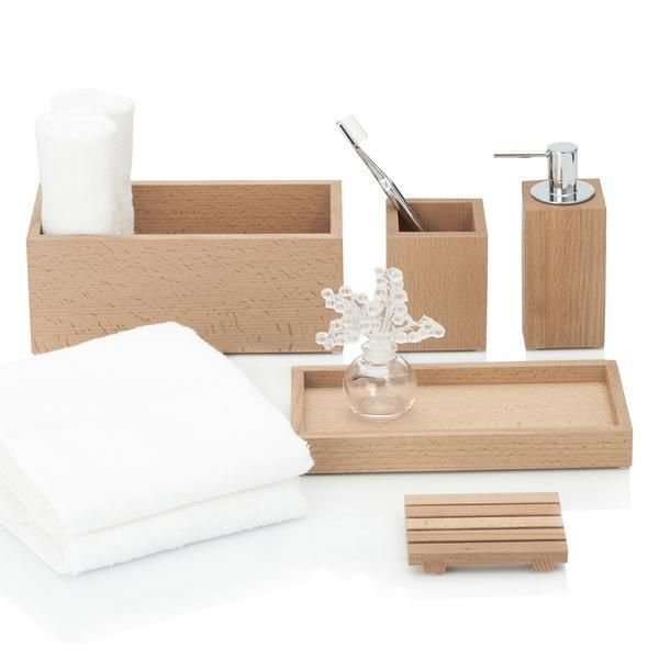 Wood Vanity Set — MARK hotel accessories, Ajman UAE