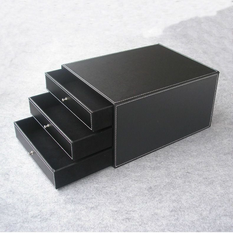 Leather Drawer Organizer — MARK hotel accessories, Ajman UAE