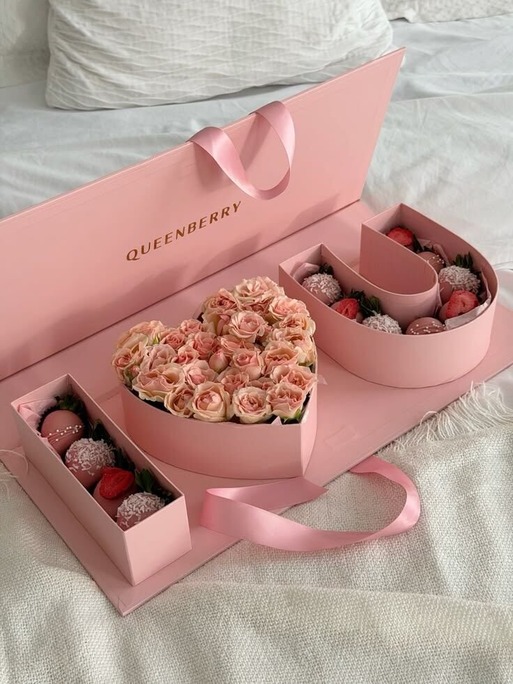 Flower & Chocolate Box — MARK hotel accessories, Ajman UAE